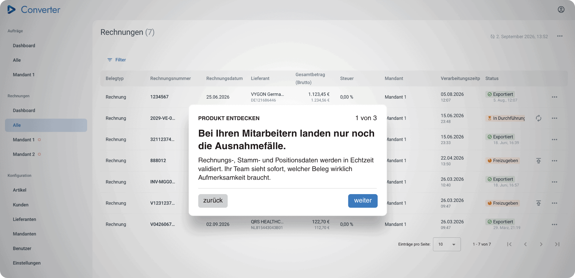Slider Foto Konvertico Erleichterung von arbeiten