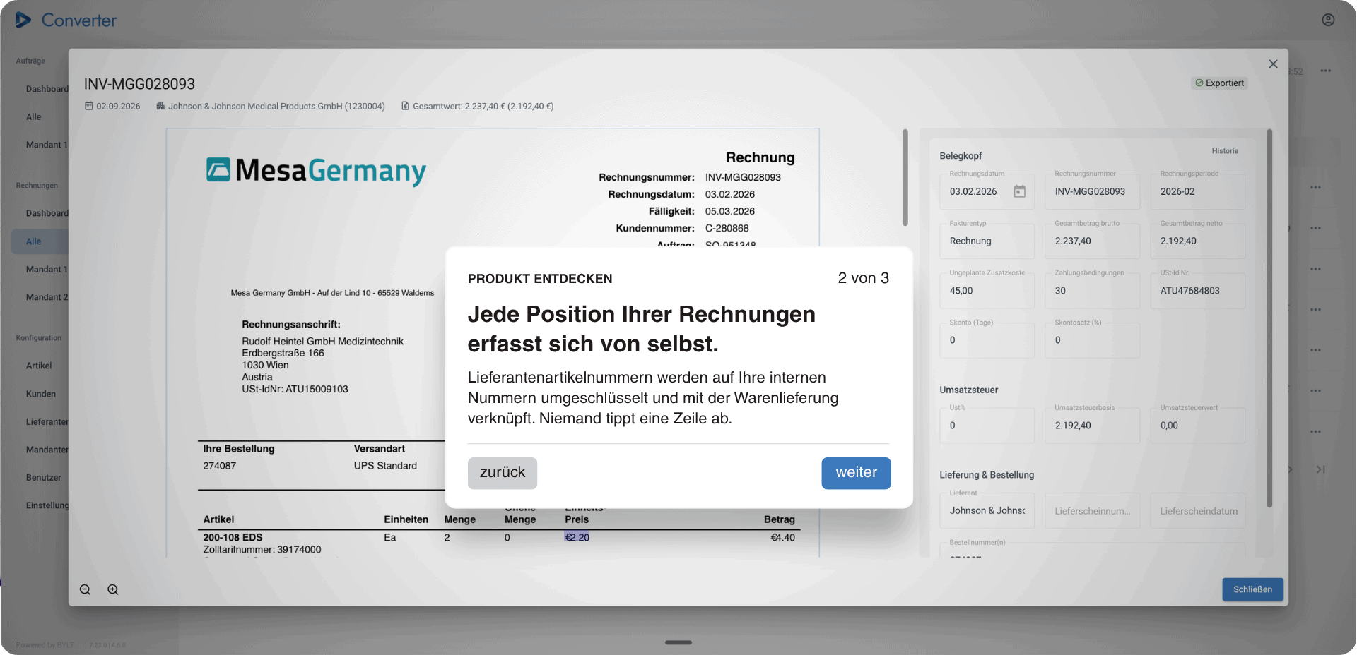 Slider Foto Konvertico Erleichterung von arbeiten